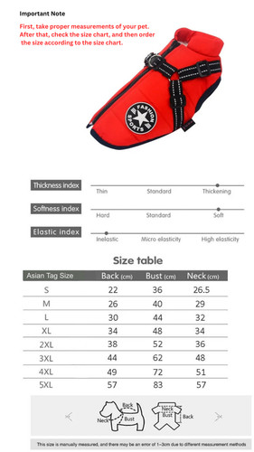 Dog coat waterproof - waterproof, with
