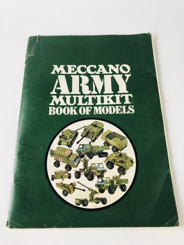 Meccano army multikit - meccano, book