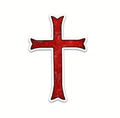 Knights templar cross red - knights,