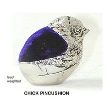 CHICK PINCUSHION  "Sampson