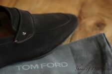 Tom Ford Brown Suede Penny Shoes Loafers Men's UK 9 EU 43 US 10 RRP:£750 