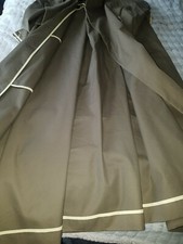 Stuart Peters green mac coat size 12 used condition 