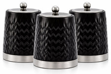 Set of 3 Tea Coffee Sugar