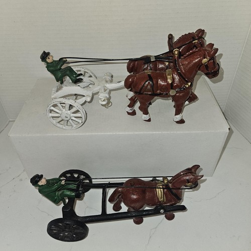 Vintage cast iron - cast, drawn