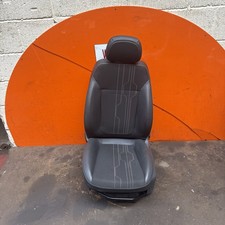 Vauxhall Corsa D Seat Front 5 Door Passengers Nearside Half Leather 06-14 NX12 B