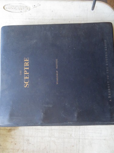 Humber sceptre workshop - sceptre,