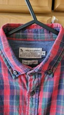 TU  tartan long sleeve shirt size small