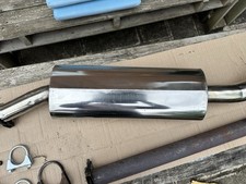 Classic mini stainless steel big bore exhaust