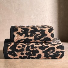 Leopard Hand Bath Towel