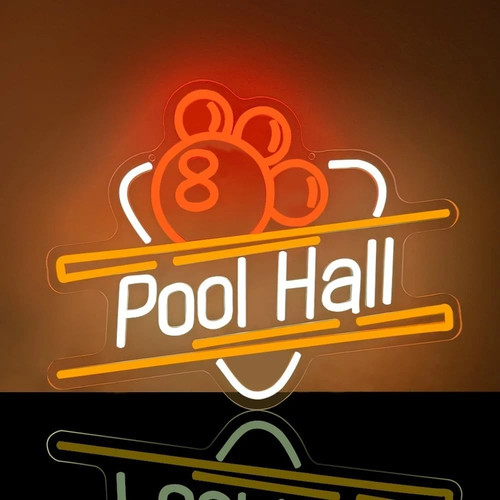 Pool hall led light - pool, table