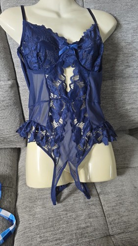 Avidlove navy blue - navy, teddy