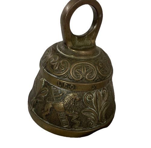 Vintage brass sanctuary bell - brass,