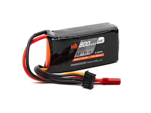 Spektrum 800mah 1v 50c - 11.1v,