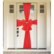 Christmas Door Bow Window Traditional Xmas Wedding Decoration Extra Large Bow