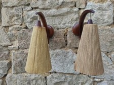 Teak Wood Lamp Mid Century