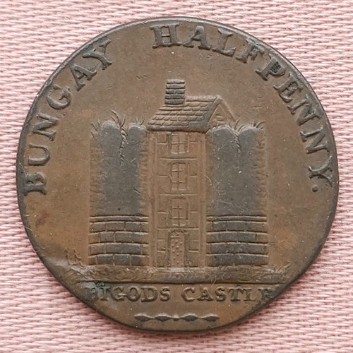 1794 suffolk bungay halfpenny - 1794,