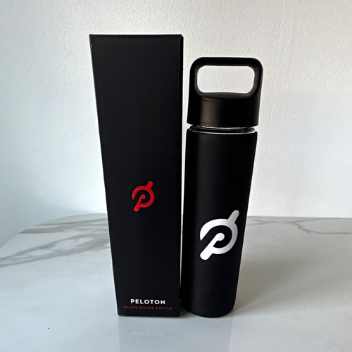 Peloton glass water bottle - peloton,