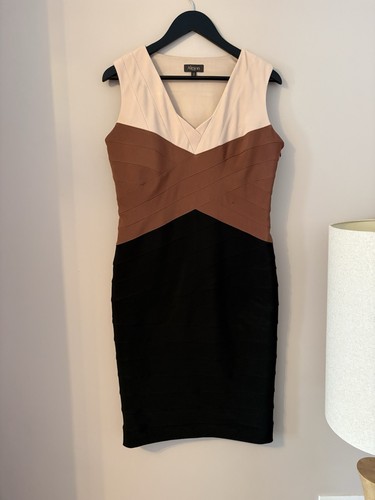 Y2k alexon color block bodycon - alexon,