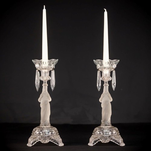 Candlesticks pair french - |,