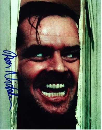 Jack nicholson signed 11x14 - jack,