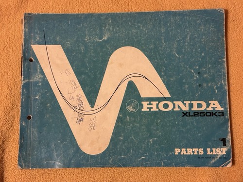Honda xl250 parts - honda,