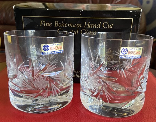Vintage bohemia crystal - bohemia,