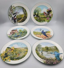 Royal Doulton 6 vintage Bird