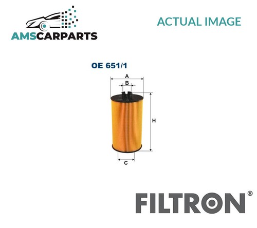 Engine oil filter oe651 - oil,