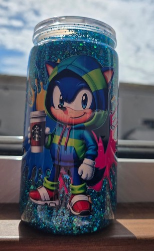 Sonic the hedgehog glitter - the,