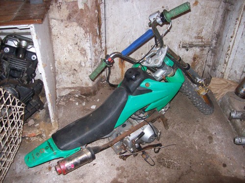 Pit bike 110 - bike, rear