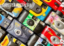 Empty Single Use Disposable Camera NO FILM. Assorted Brands.