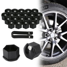 20X 17mm BLACK GLOSS ALLOY