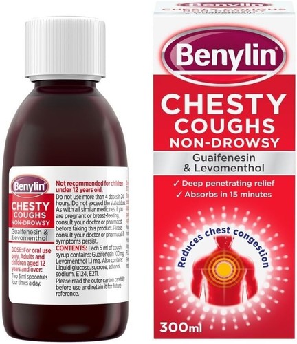 Benylin chesty coughs - benylin,