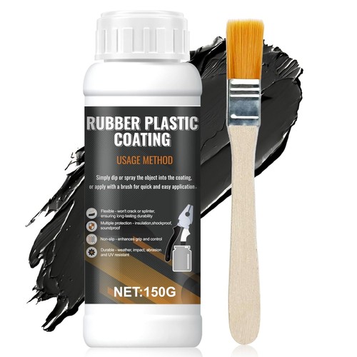 150g rubber paint black - rubber,