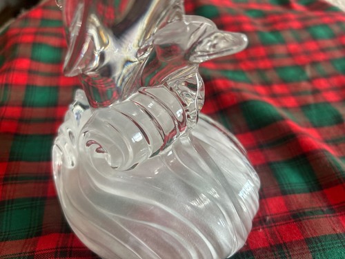 Crystal dolphin figurine - crystal,