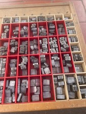 Antique Letterpress Print Type