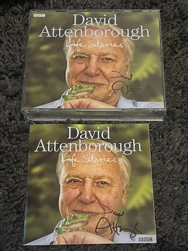 David attenborough signed - david,
