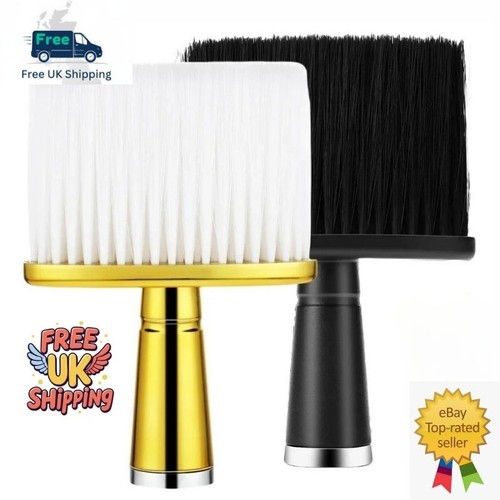 Barber neck face - barber, brush