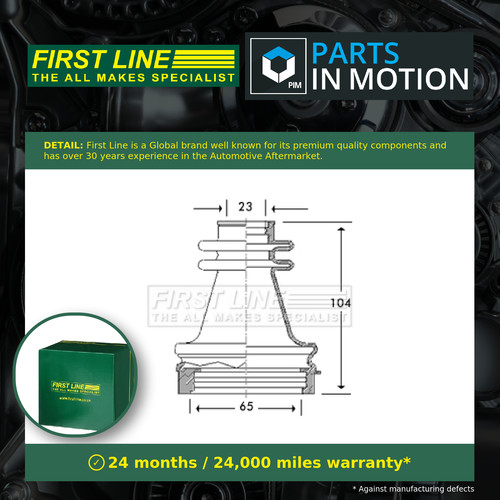 Joint boot fits renault - cv,