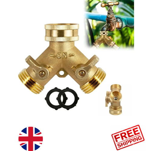 Garden tap splitter way - 2,