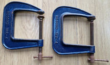 Record 122-4" G Clamps Deep