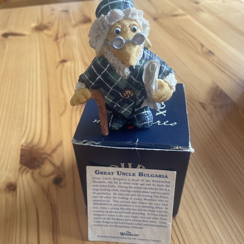 Colour box womble figurine - colour,