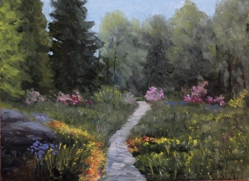 Original landscape oil