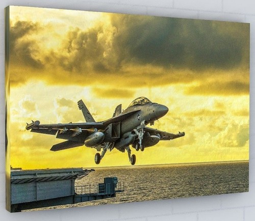 Military jet plane canvas - jet,
