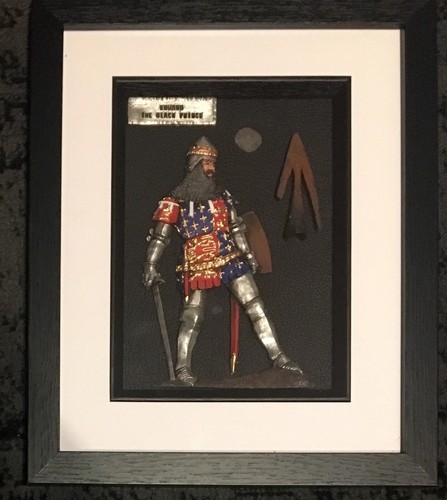 Framed white metal - , edward