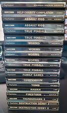 Sony PS1 PlayStation One Game Big Box Version Retro Gaming Rare Choose Games