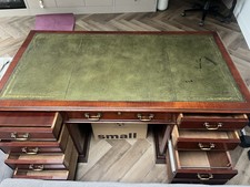 Victorian Twin Pedestal Desk