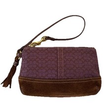 Coach Plum Jacquard Brown
