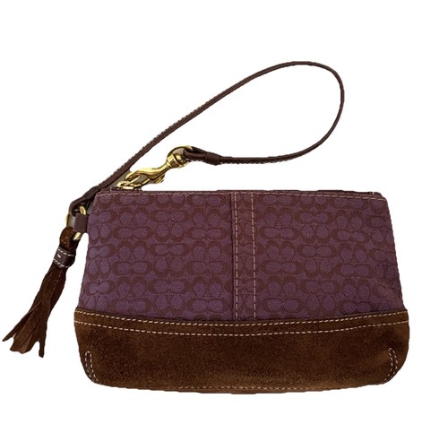 Coach plum jacquard brown - coach,