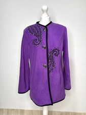 Bob Mackie Paisley Embroidered